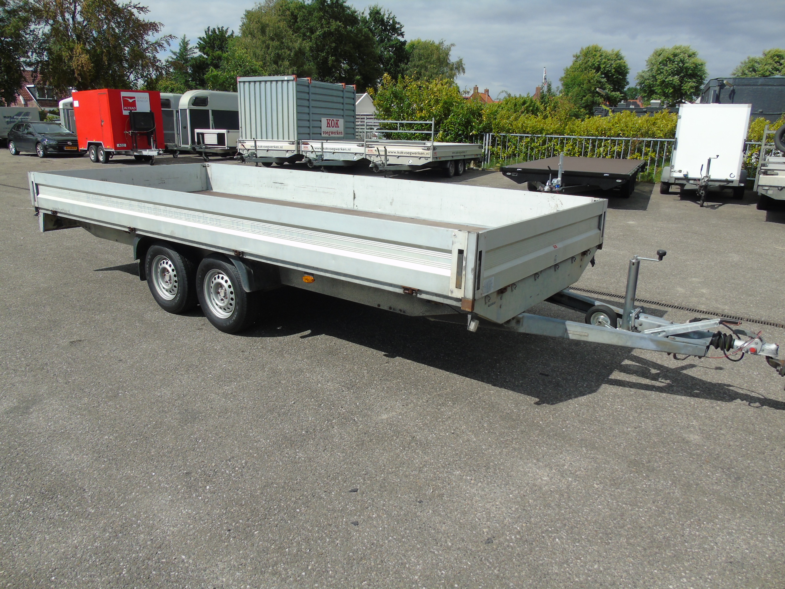 Occasion aanhangwagen Humbaur HT3000 tandemasser plateau 510 x 210 cm 3000 kg