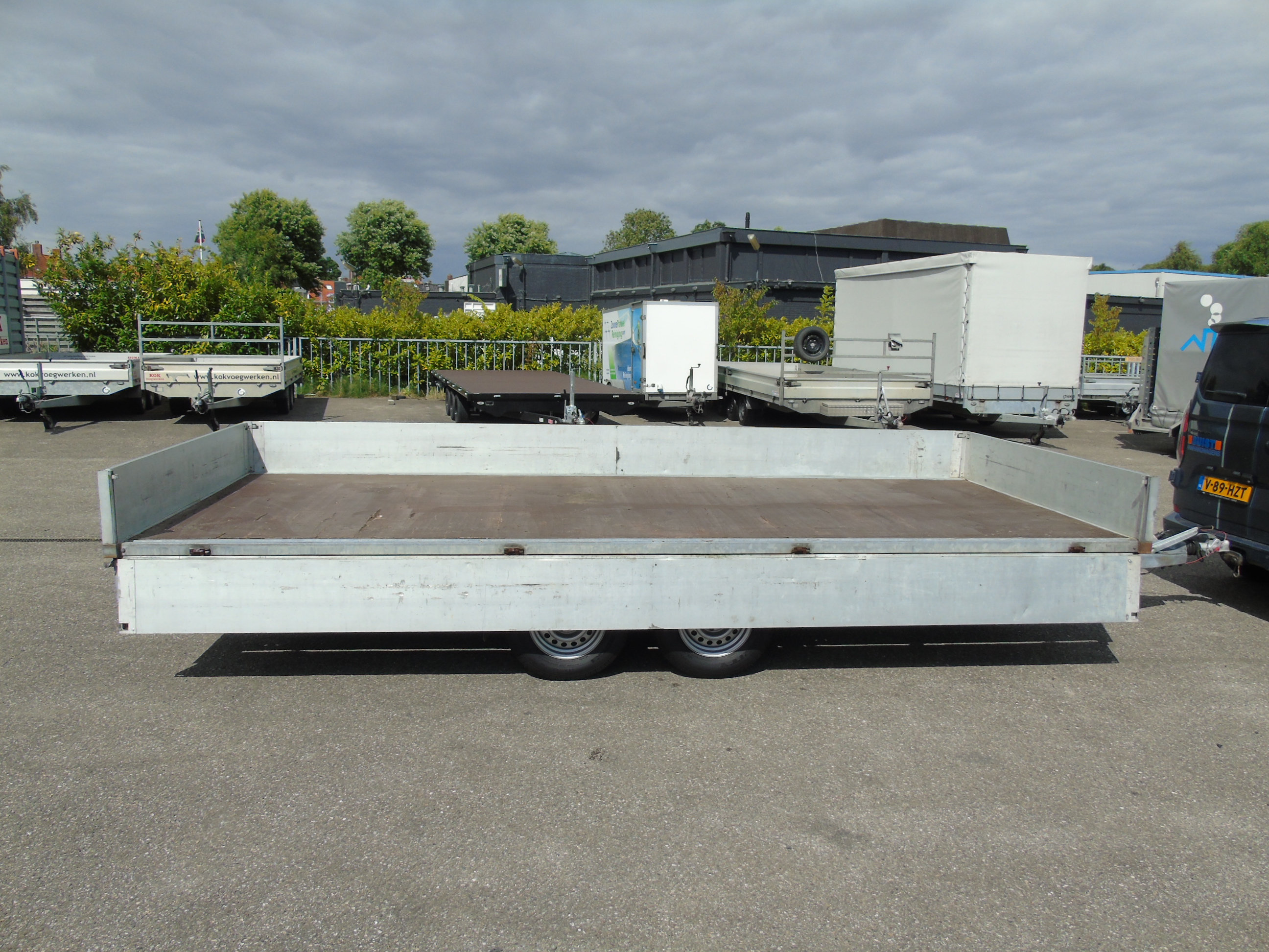 Occasion aanhangwagen Humbaur HT3000 tandemasser plateau 510 x 210 cm 3000 kg