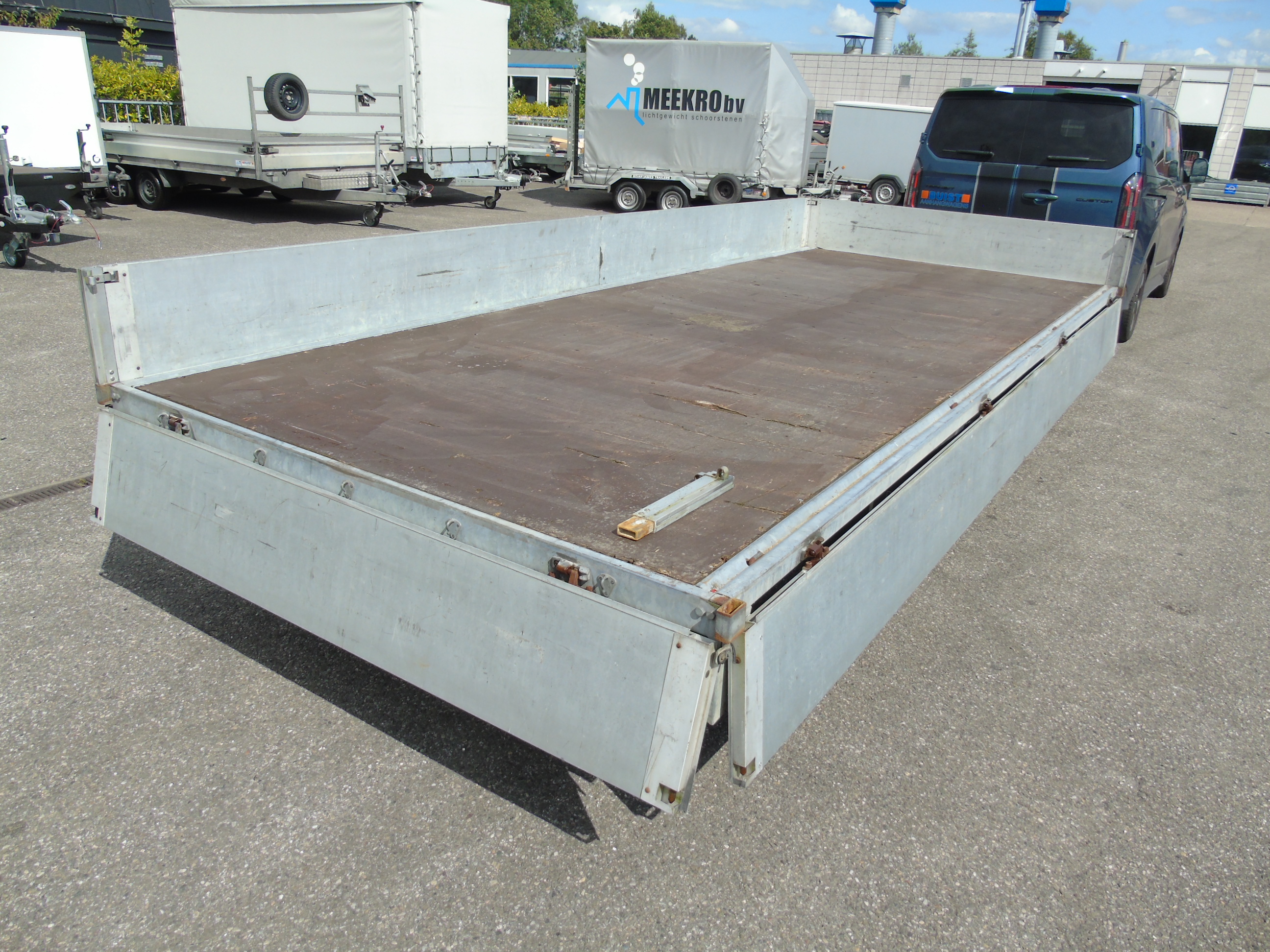 Occasion aanhangwagen Humbaur HT3000 tandemasser plateau 510 x 210 cm 3000 kg