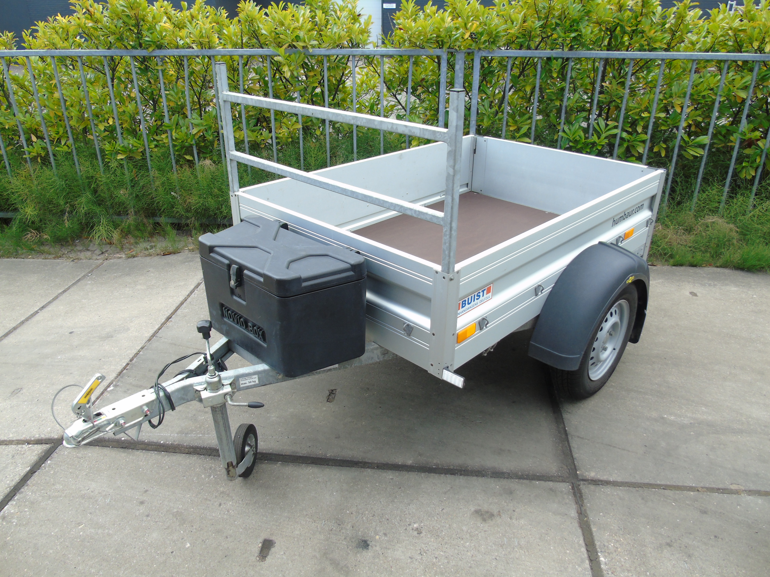 Occasion aanhangwagen Humbaur HA 751611 enkelasser bakwagen