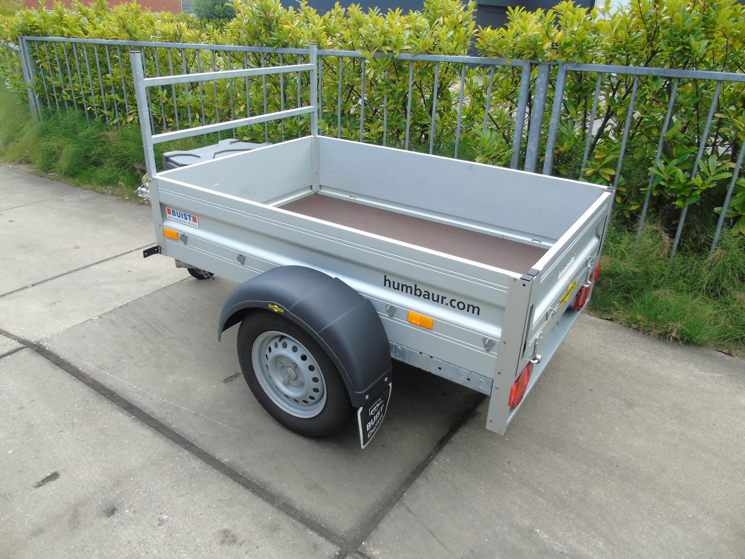 Occasion aanhangwagen Humbaur HA 751611 enkelasser bakwagen