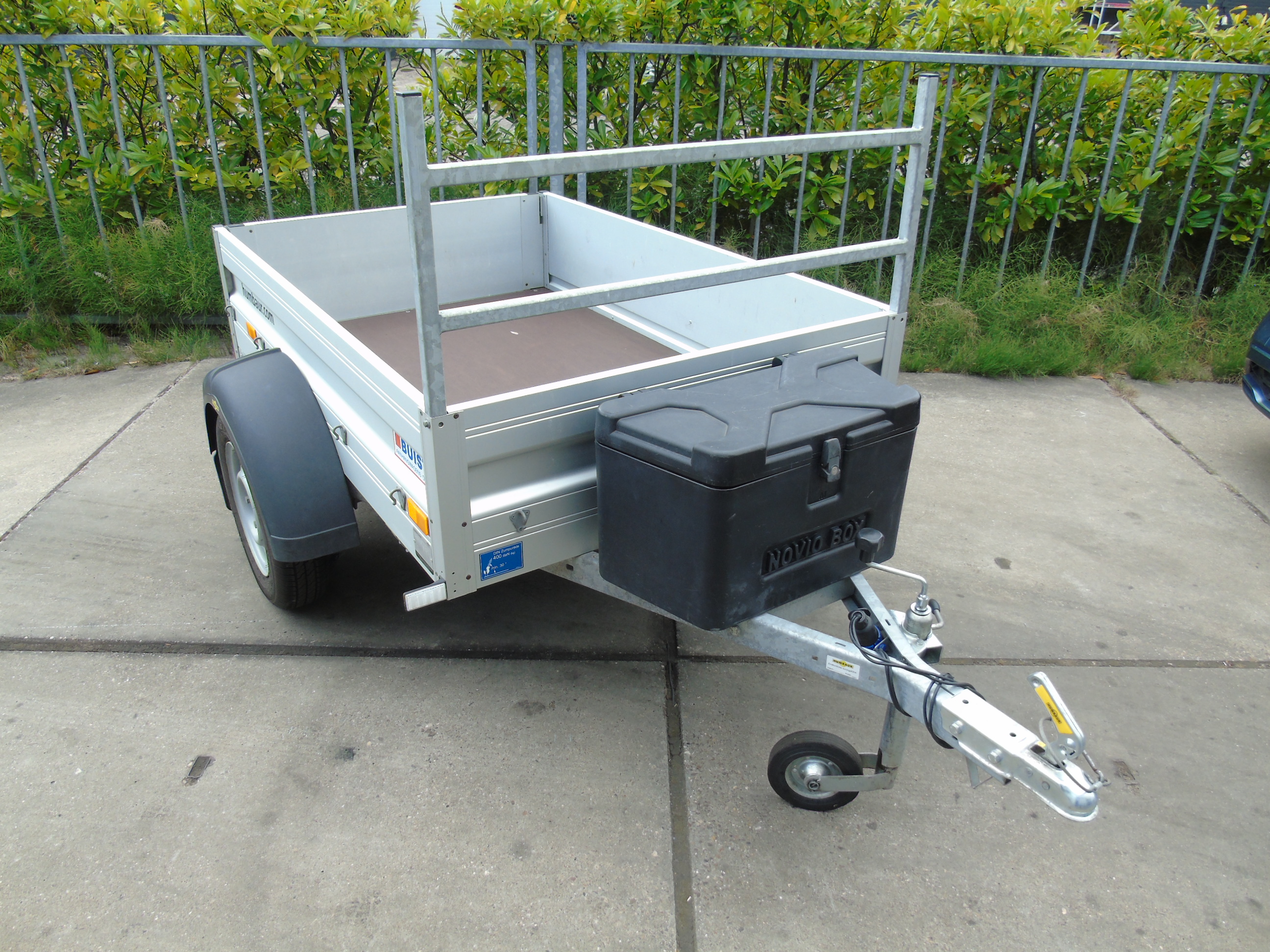 Occasion aanhangwagen Humbaur HA 751611 enkelasser bakwagen