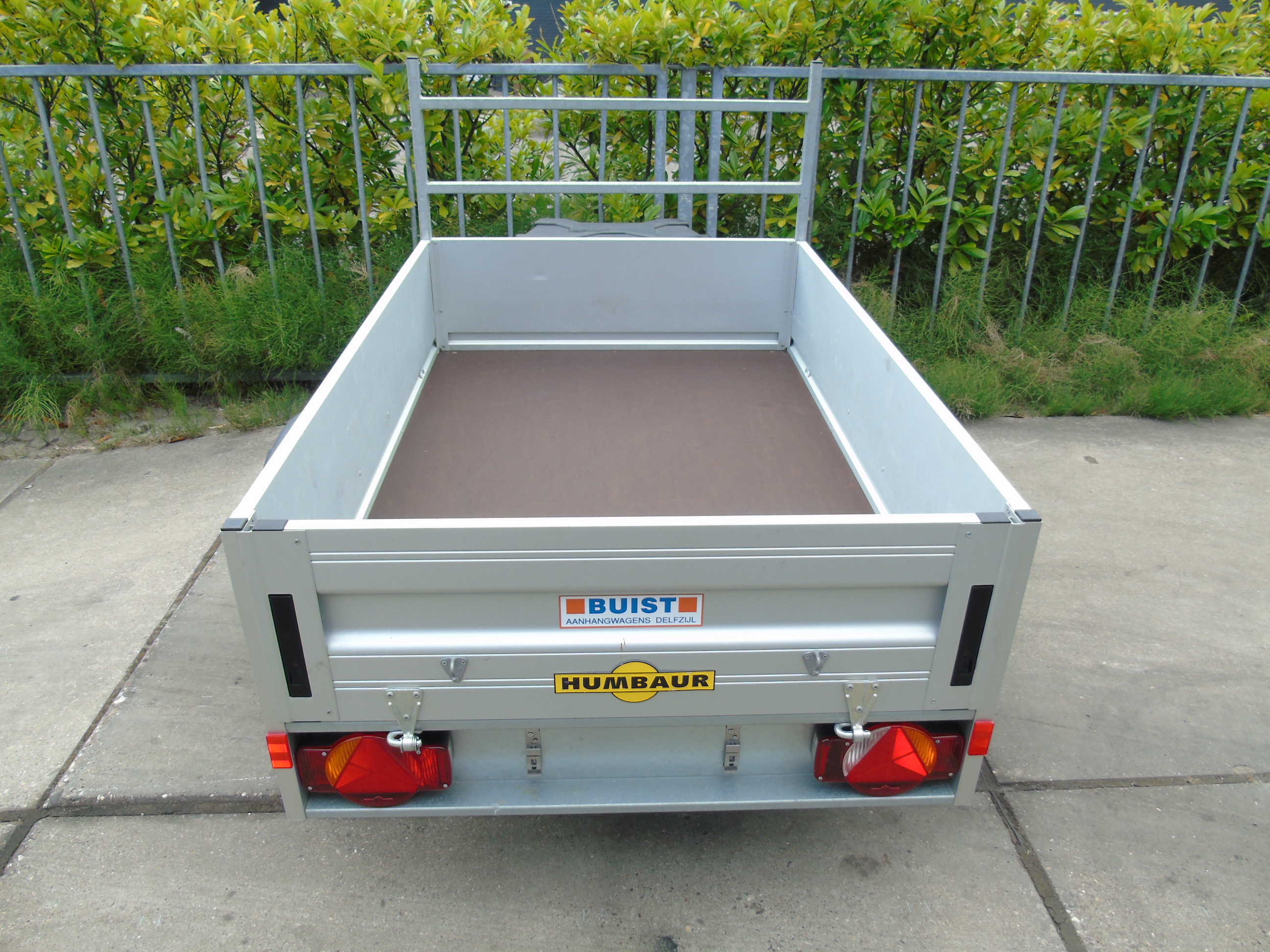 Occasion aanhangwagen Humbaur HA 751611 enkelasser bakwagen