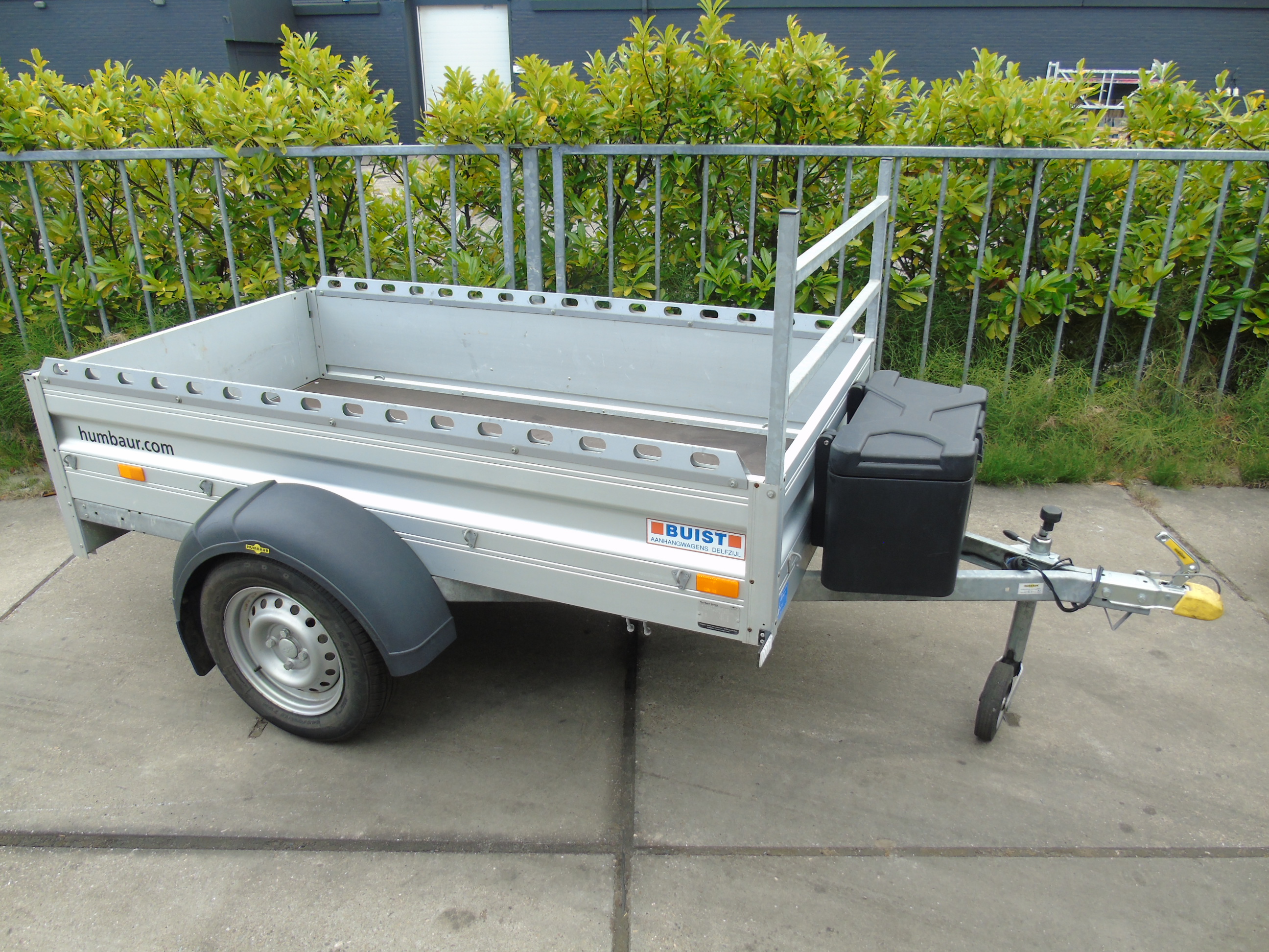 Occasion aanhangwagen Humbaur HA 752111 enkelasser open bakwagen