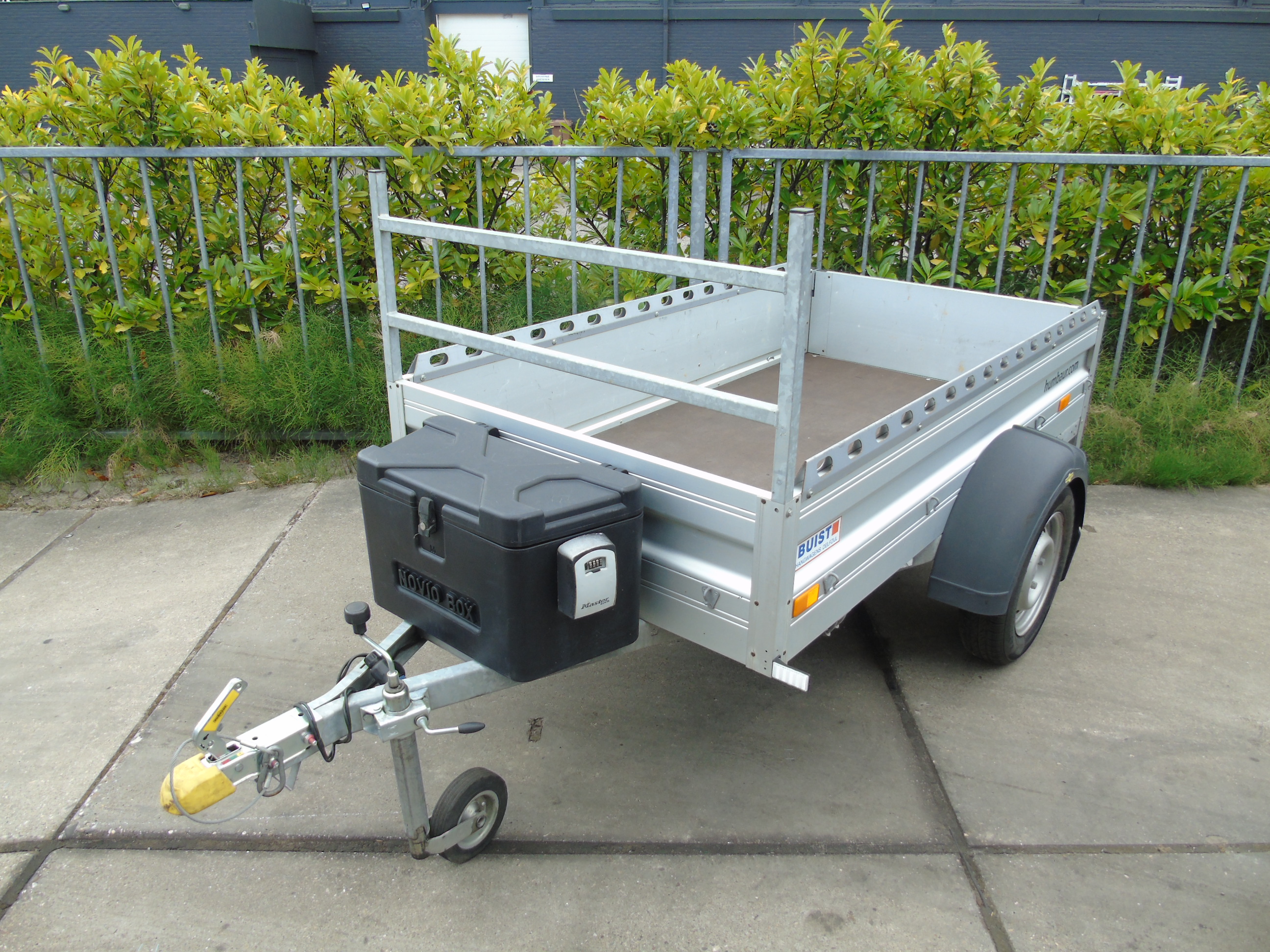 Occasion aanhangwagen Humbaur HA 752111 enkelasser open bakwagen