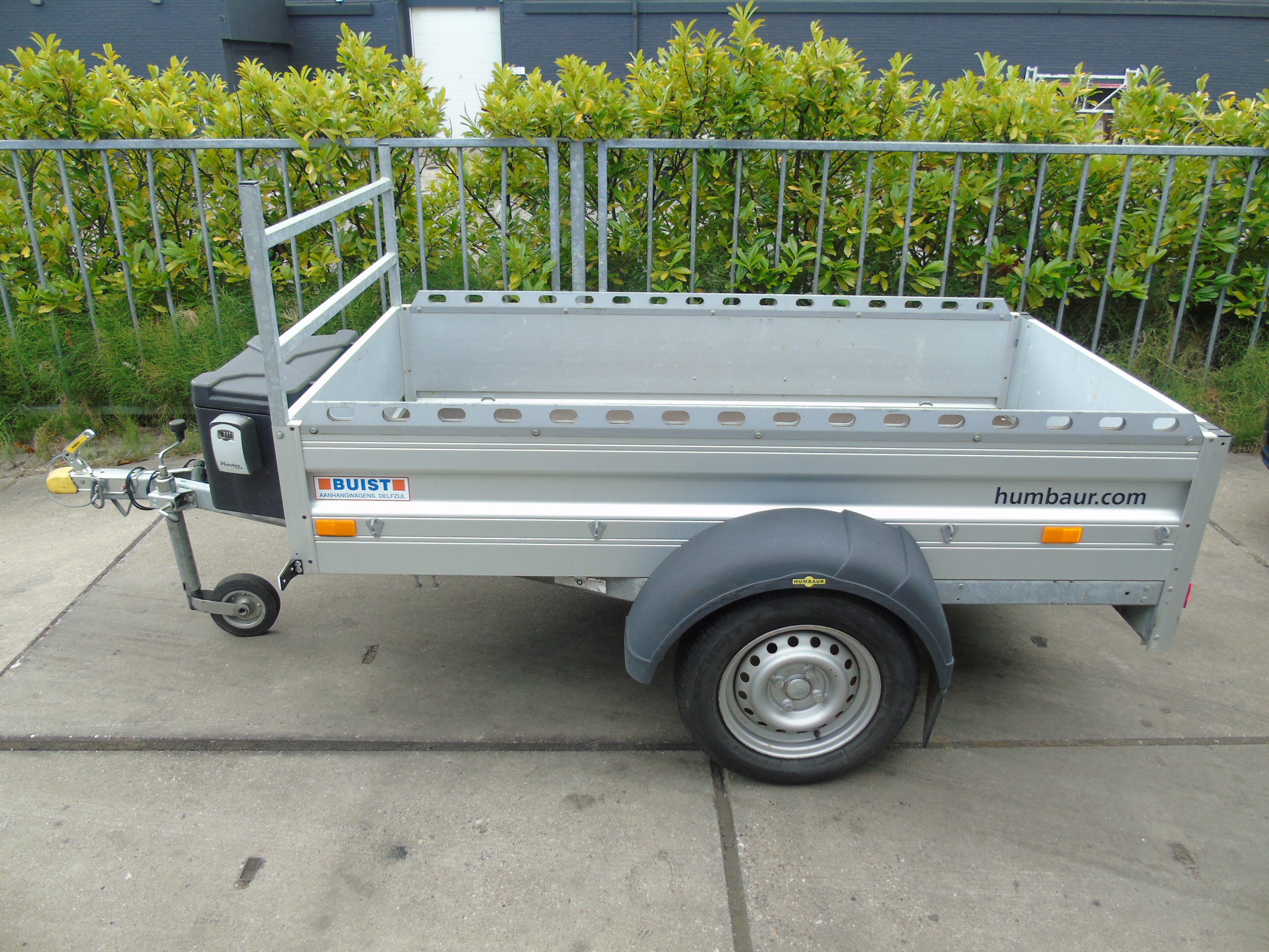 Occasion aanhangwagen Humbaur HA 752111 enkelasser open bakwagen
